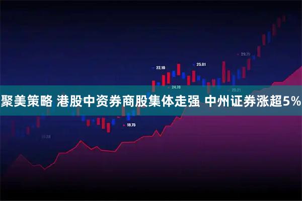 聚美策略 港股中资券商股集体走强 中州证券涨超5%